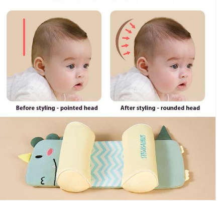 Baby Shaping Head Support Pillow - Assorted Colour