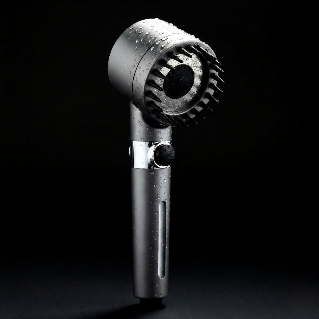 High Pressure 3-Setting Handheld filtration brush Shower head