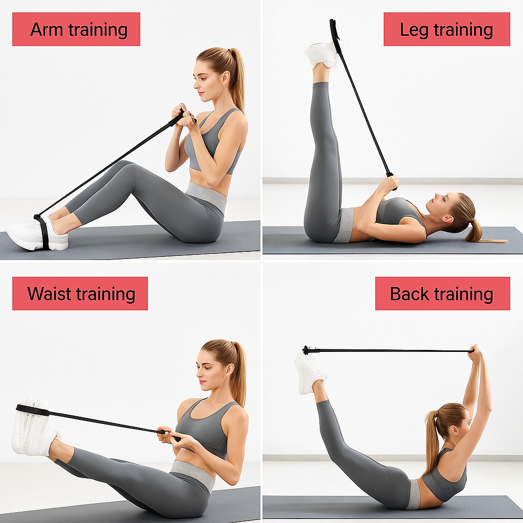 Yoga Pedal Puller Resistance Band Fitness Equipment