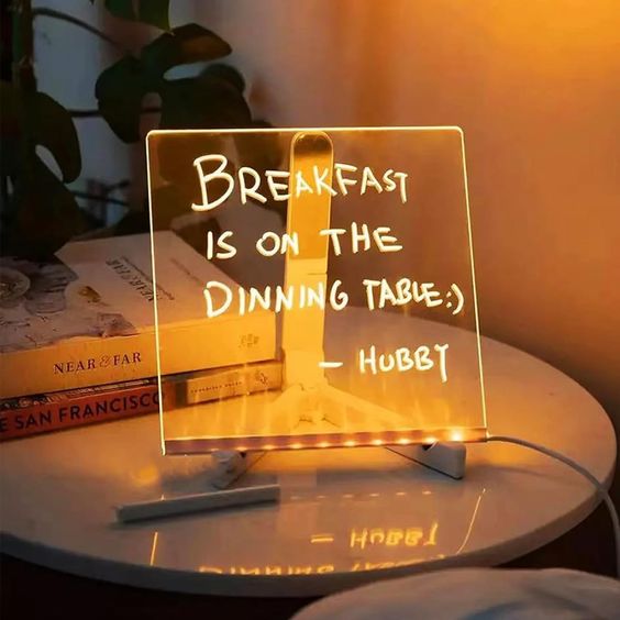 Dritzy's LED Writing Board