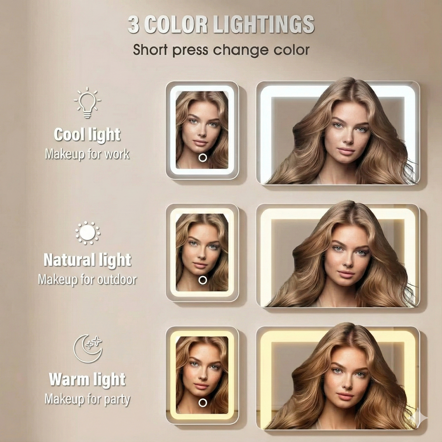 Dritzy’s LED Glow Vanity