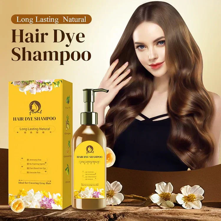 Japanese Long Lasting Natural Hair Dye Shampoo – Buy 1 Get 1 Free