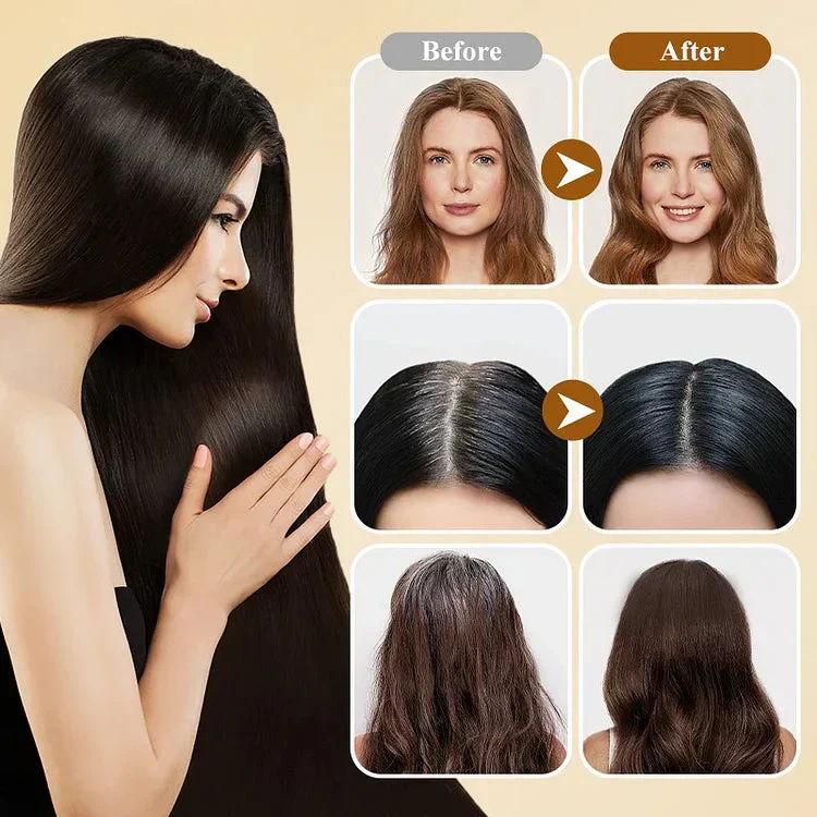 Japanese Long Lasting Natural Hair Dye Shampoo – Buy 1 Get 1 Free