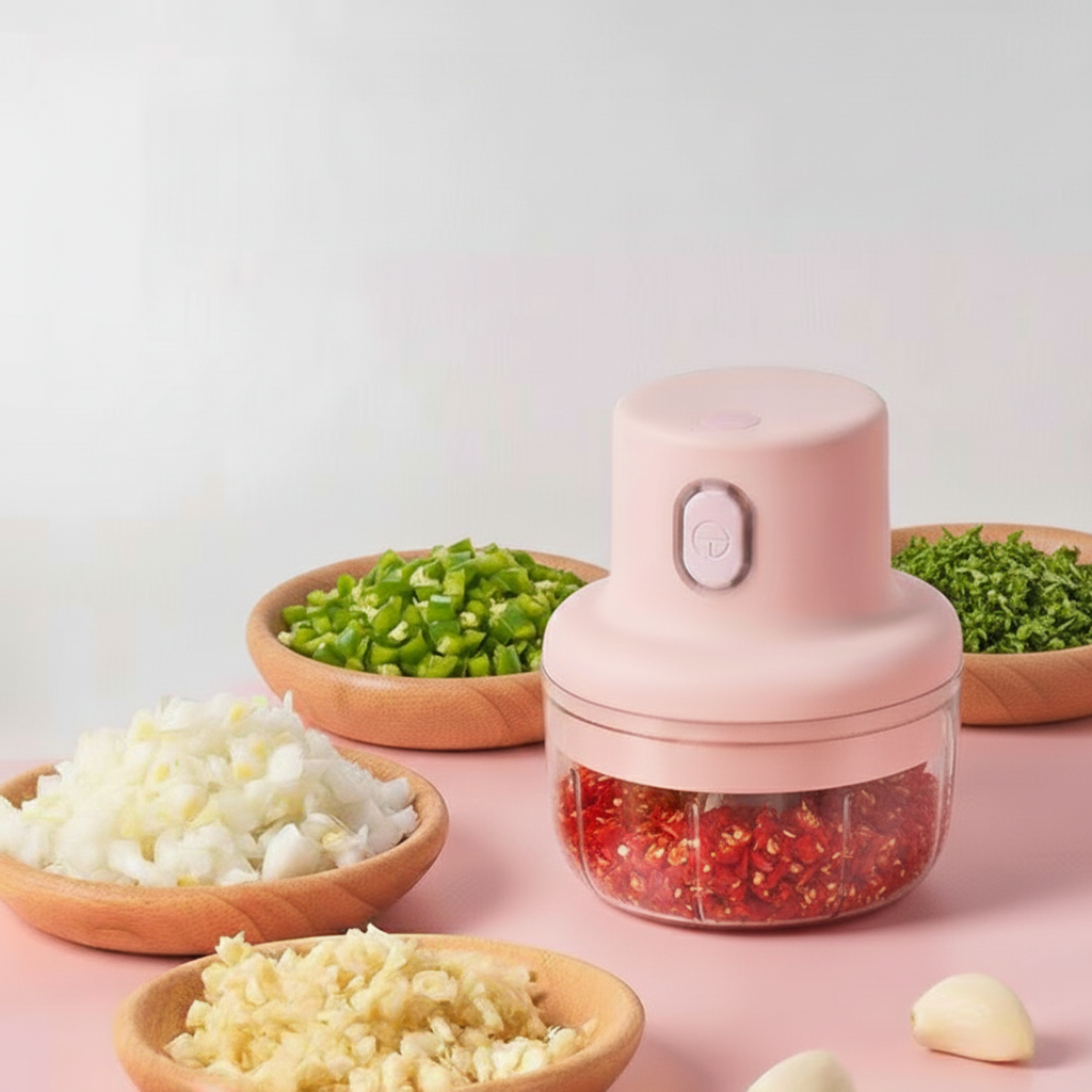 Dritzy Rechargeable Vegetable Chopper (250ml)
